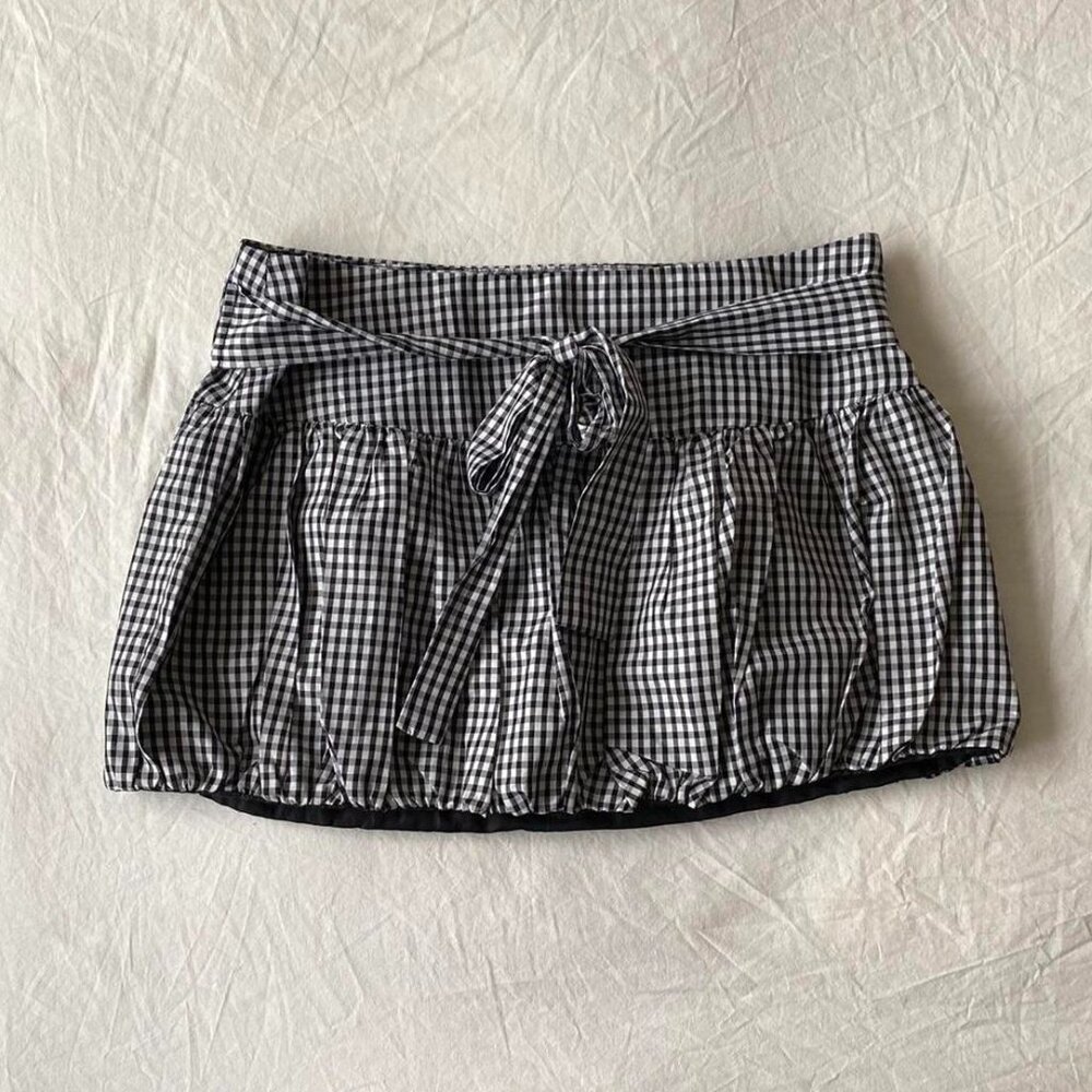 Women's Black and White Skirt Size UK 8